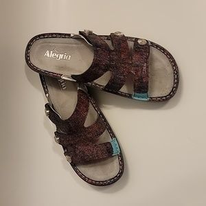 Alegria Venice Chirpy Multi Sandals